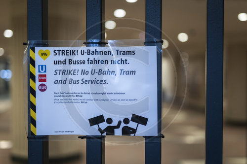 Warnstreik in Berlin