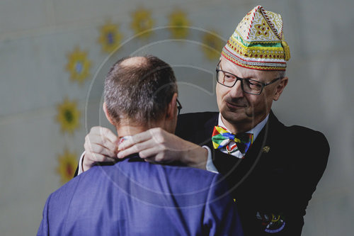 Karnevalsempfang im Bundeskanzleramt durch Bundeskanzler Merz