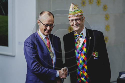 Karnevalsempfang im Bundeskanzleramt durch Bundeskanzler Merz