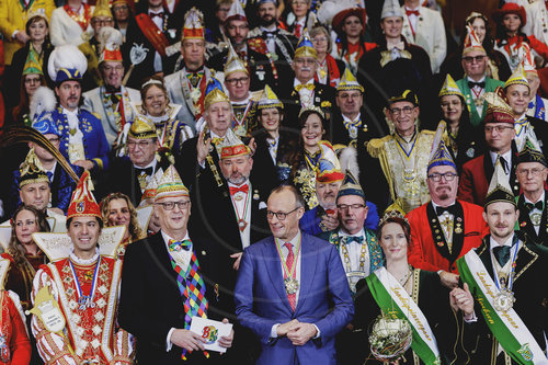 Karnevalsempfang im Bundeskanzleramt durch Bundeskanzler Merz