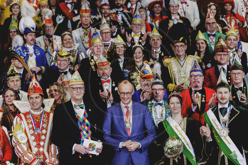 Karnevalsempfang im Bundeskanzleramt durch Bundeskanzler Merz