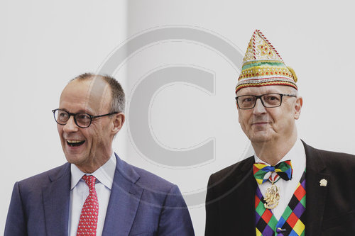 Karnevalsempfang im Bundeskanzleramt durch Bundeskanzler Merz