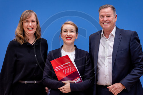 Eva von Angern, Ines Schwerdtner und Christian Goerke