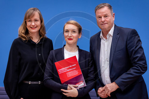 Eva von Angern, Ines Schwerdtner und Christian Goerke