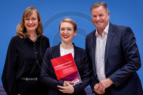 Eva von Angern, Ines Schwerdtner und Christian Goerke