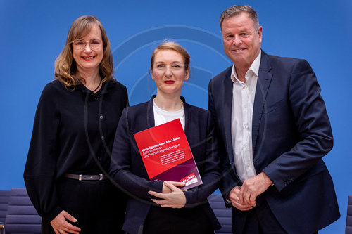 Eva von Angern, Ines Schwerdtner und Christian Goerke