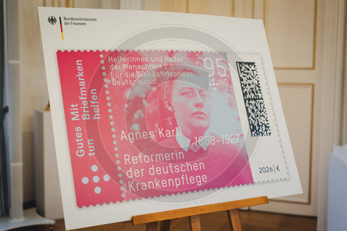 Agnes Karll, Wohlfahrtsmarke 2026