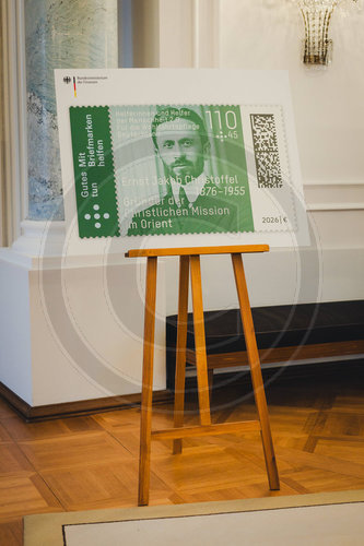 Ernst Jakob Christoffel, Wohlfahrtsmarke 2026