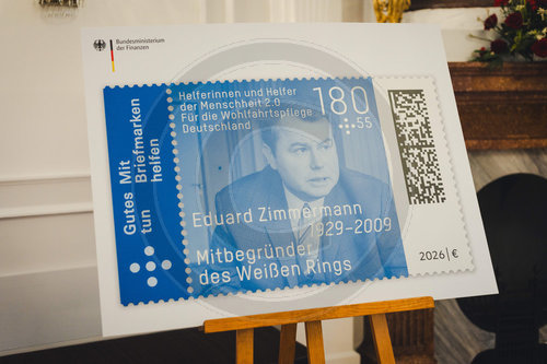 Ernst Jakob Christoffel, Wohlfahrtsmarke 2026