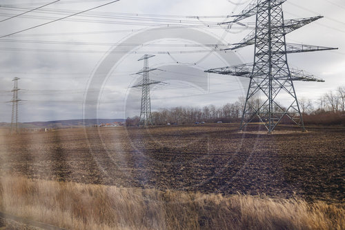 Hochspannungsleitungen