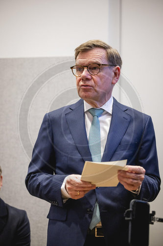 Bundesaussenminister Waephul bei der MSC