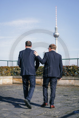 Johann Wadephul und Maxime Prevot