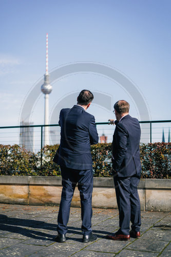 Johann Wadephul und Maxime Prevot