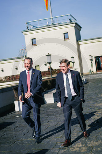 Johann Wadephul und Maxime Prevot