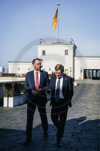 Johann Wadephul und Maxime Prevot