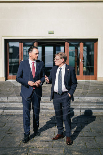 Johann Wadephul und Maxime Prevot