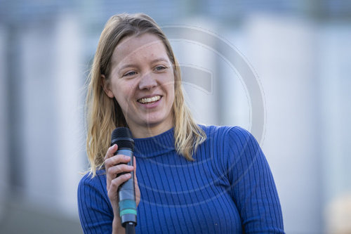 Klimademo am Kanzleramt