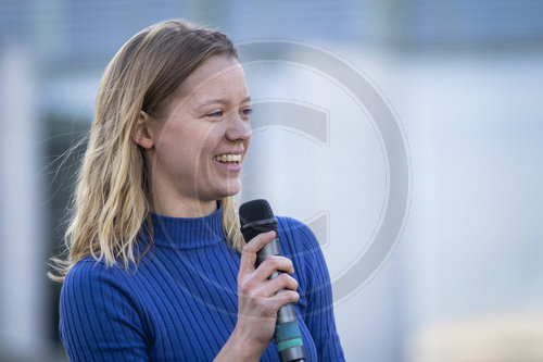 Klimademo am Kanzleramt