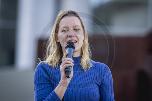 Klimademo am Kanzleramt