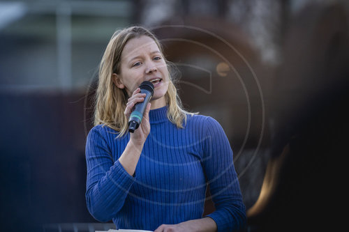 Klimademo am Kanzleramt