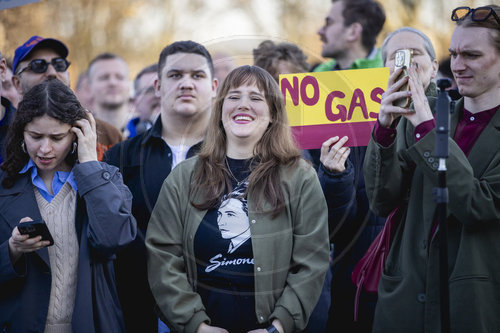 Klimademo am Kanzleramt