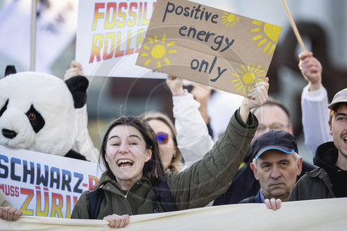 Klimademo am Kanzleramt
