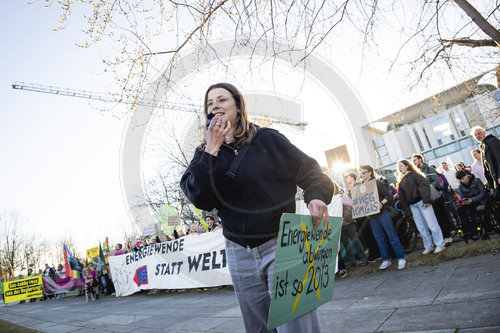Klimademo am Kanzleramt
