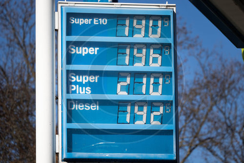 steigende Benzinpreise