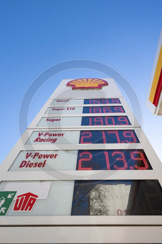 steigende Benzinpreise