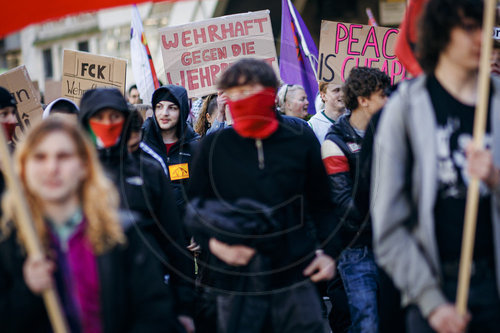 Schulstreik gegen Wehrpflicht