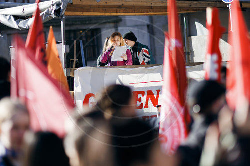 Schulstreik gegen Wehrpflicht