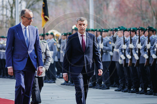 Friedrich Merz und Andrej Babis