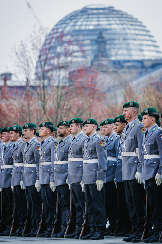 Soldatinnen und Soldaten des Wachbataillons