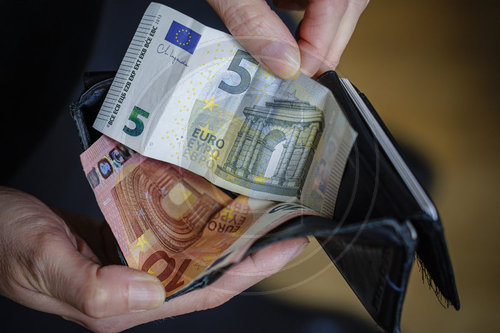 Geld in Geldboerse