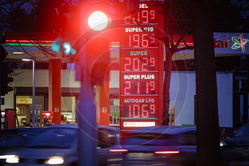 Benzinpreise an der Tankstelle