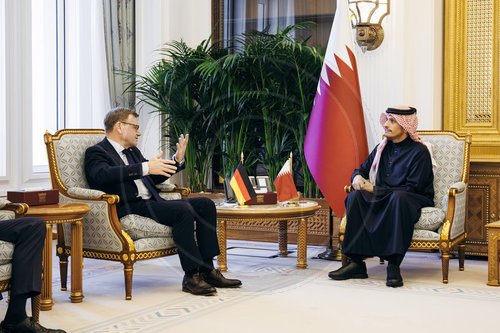 Johann Wadephul reist in nach Katar