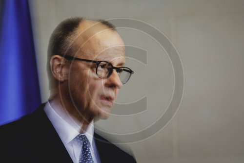 Bundeskanzler Merz trifft den Ministerpraesidenten der Niederlande Rob Jetten