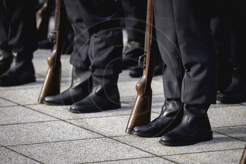 Soldaten im Wachbataillon