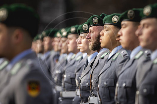 Soldaten im Wachbataillon