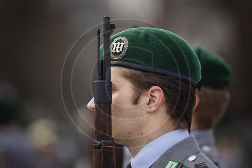 Soldaten im Wachbataillon