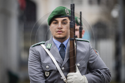 Soldaten im Wachbataillon