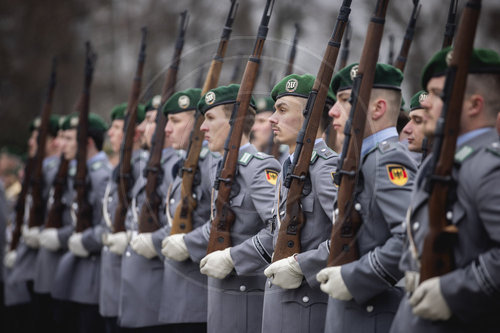 Soldaten im Wachbataillon