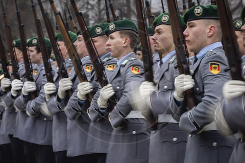 Soldaten im Wachbataillon