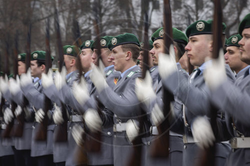 Soldaten im Wachbataillon