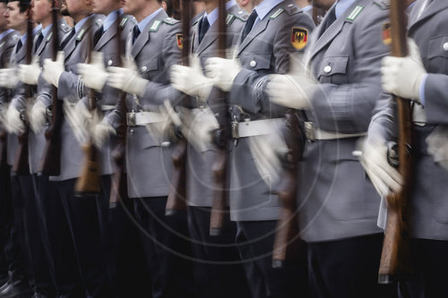 Soldaten im Wachbataillon