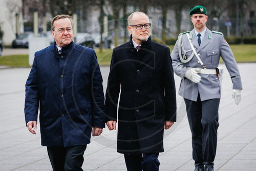 Boris Pistorius und Andris Spruds