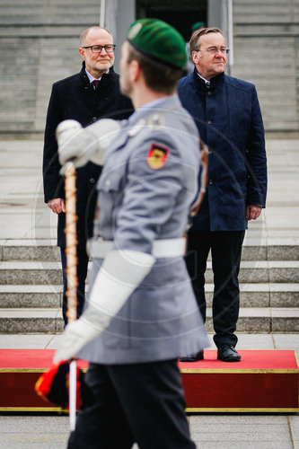 Boris Pistorius und Andris Spruds