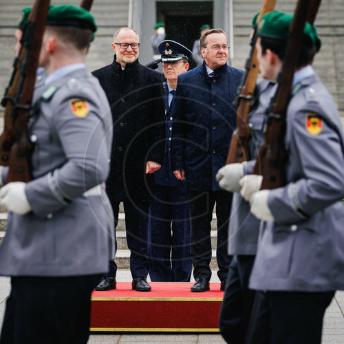 Boris Pistorius und Andris Spruds