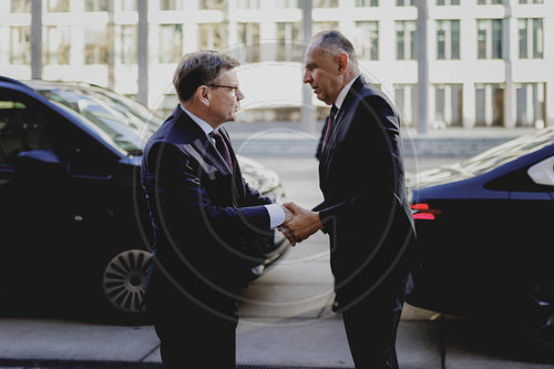 Aussenminister Wadephul trifft Aussenminister von Griechenland Gerapetritis