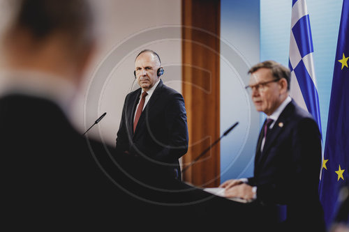 Aussenminister Wadephul trifft Aussenminister von Griechenland Gerapetritis